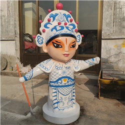 卡通戲曲雕塑 卡通戲曲雕塑