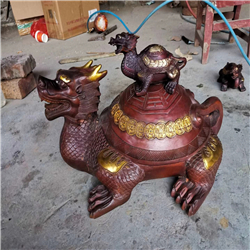 龍龜銅雕塑 龍龜銅雕塑